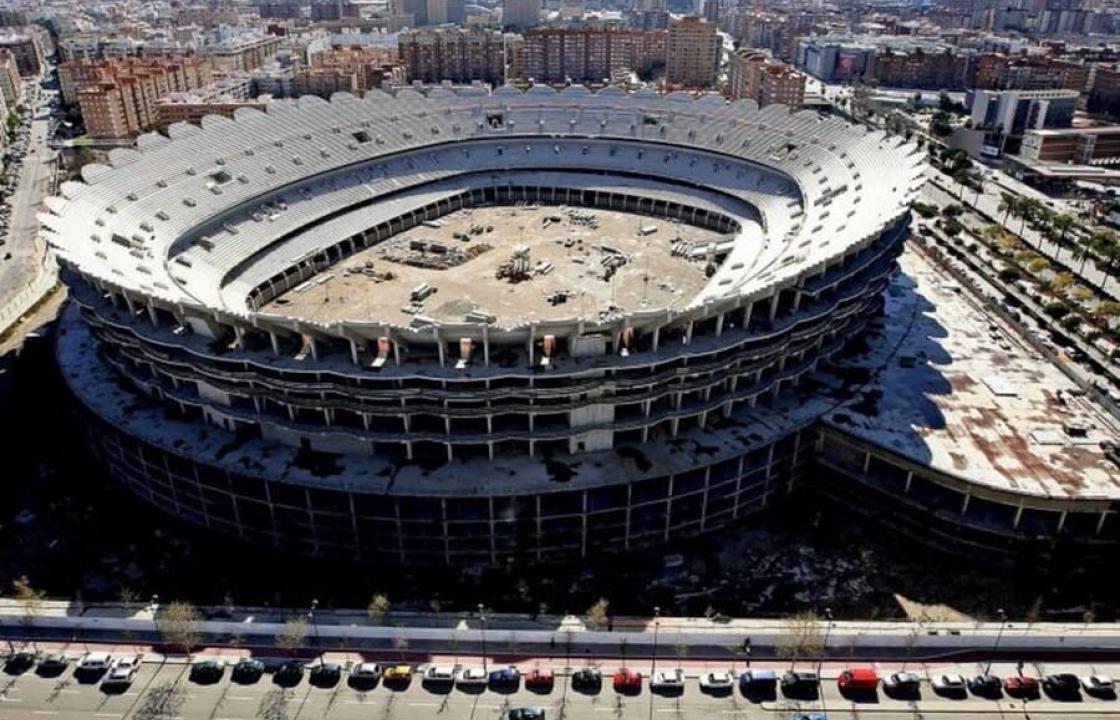 Valencia CF - Nou Mestalla en obras