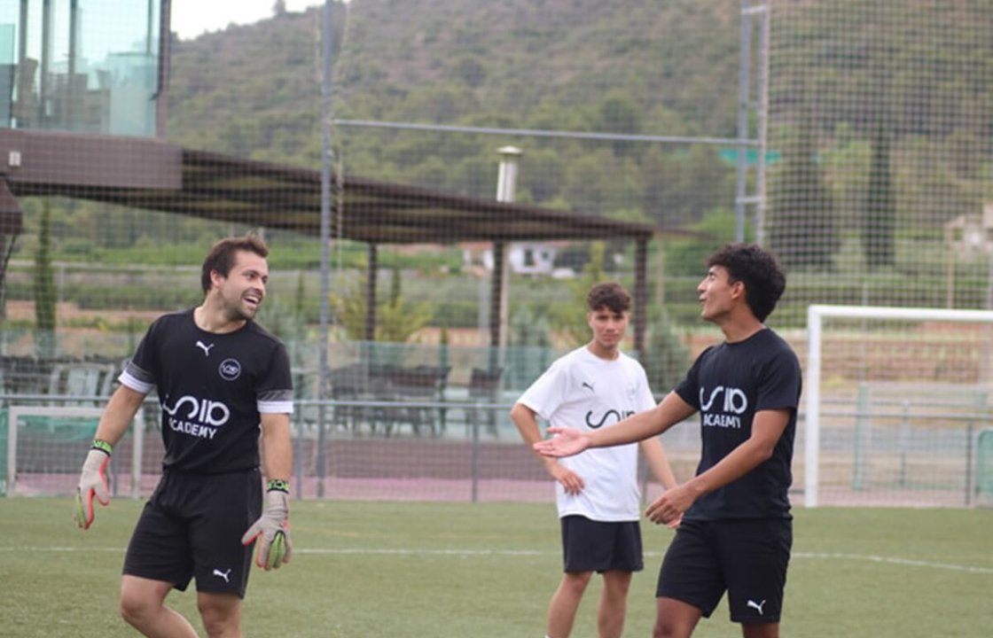 Professional soccer academy in Spain