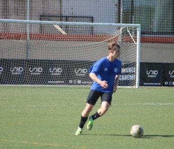 Refugee soccer players in Valencia