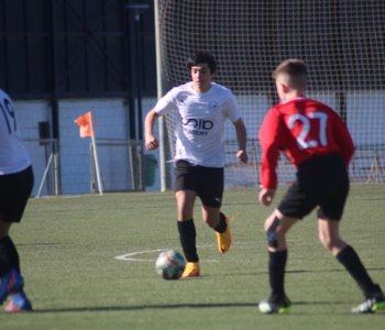 SIA Academy plays a friendly against Ellon Meadows FC