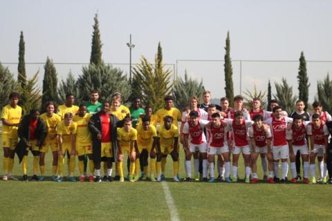 SIA ACademy vs FC NORDSJAELLAND Partido de fútbol contra un primera división danes