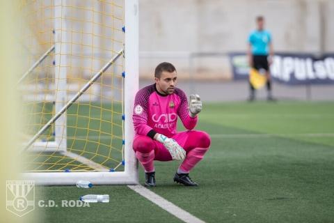 Carlos Romagosa, portero estadounidense jugando en Tercera RFEF con Sia Academy Carlos Romagosa, portero estadounidense jugando en Tercera RFEF con Sia Academy